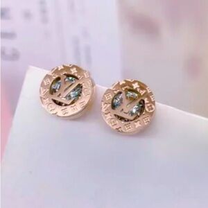 18K Rose Gold Luxury Earrings